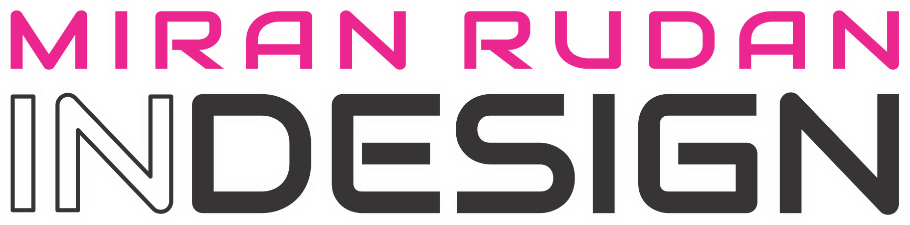 Miran Rudan InDesign logotip